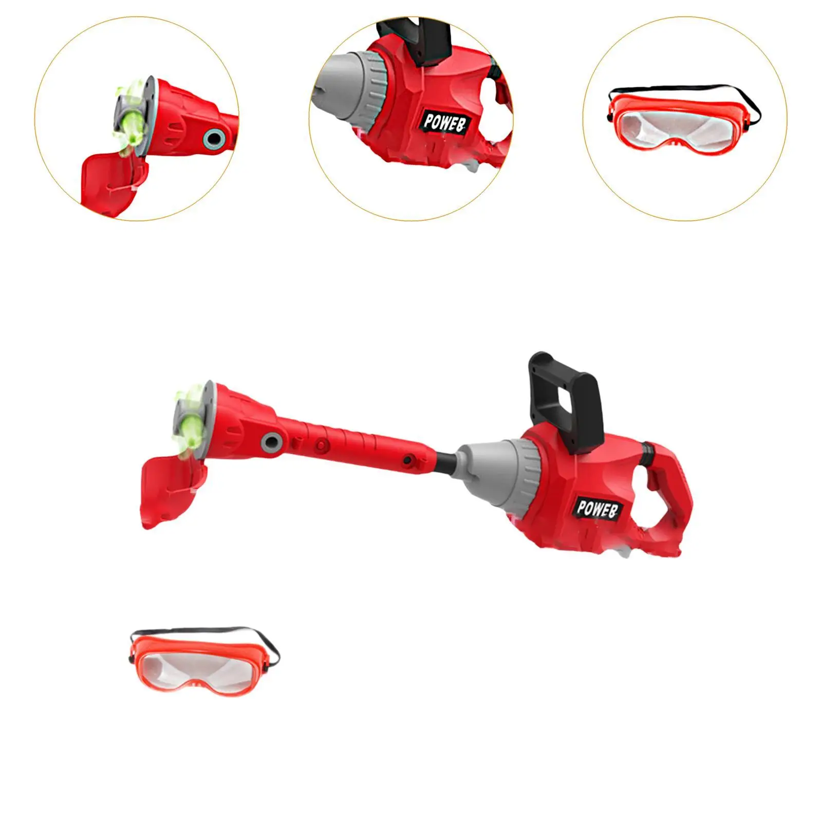 Lawn Trimmer Line Toy,Kids Trimmer Toy,Outside,Construciton Tool,Toy Tool Grass Trimmer,for Kids 2 3 4 5 6 Boys and Girls