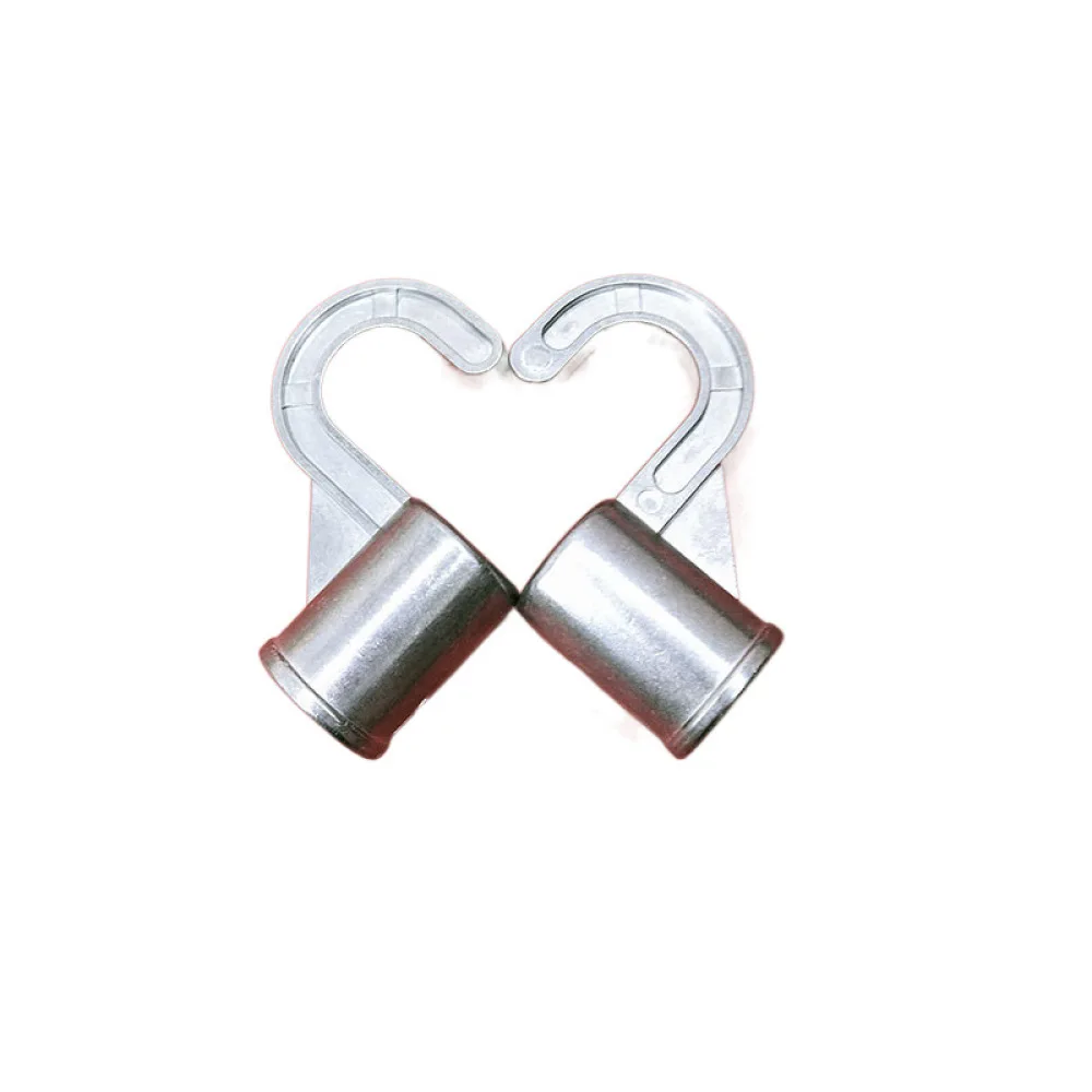 Sturdy Aluminum Closet Hanging Bracket Wardrobe Rail Hook Heavy Duty Furniture Repair Replacement Fixing Accessory