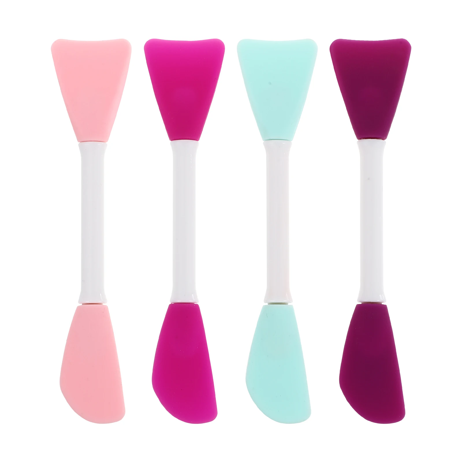 

4 Pcs Facial Mask Brush Face Masks Skincare Applicator Clean Silicone Brushes for Miss