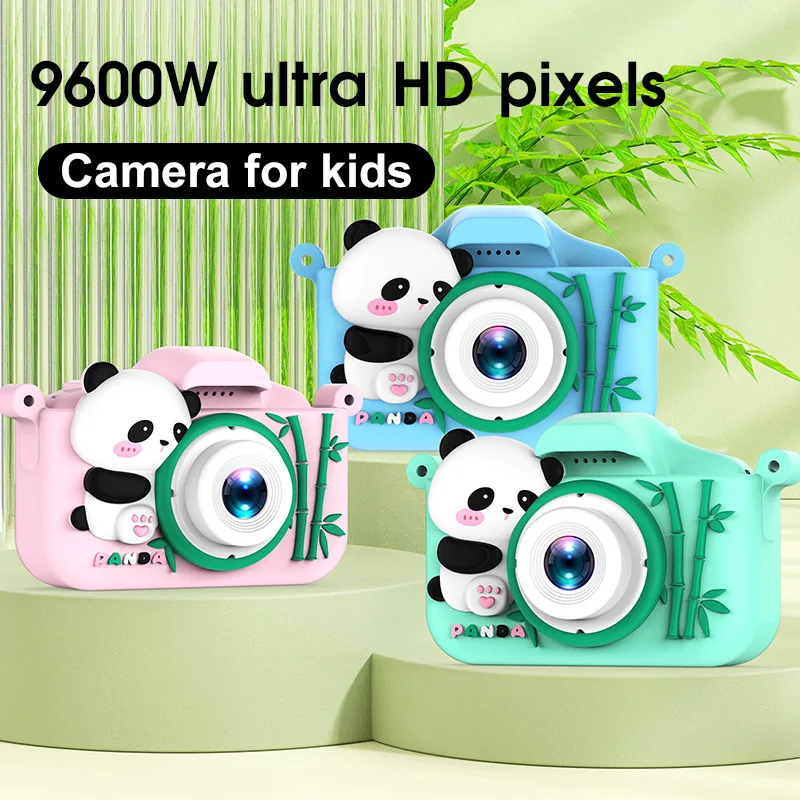 

Children Cartoon Camera HD 64 Million Video Digital Camera 2.0-inch Panda Mini Children Camera Christmas Toy