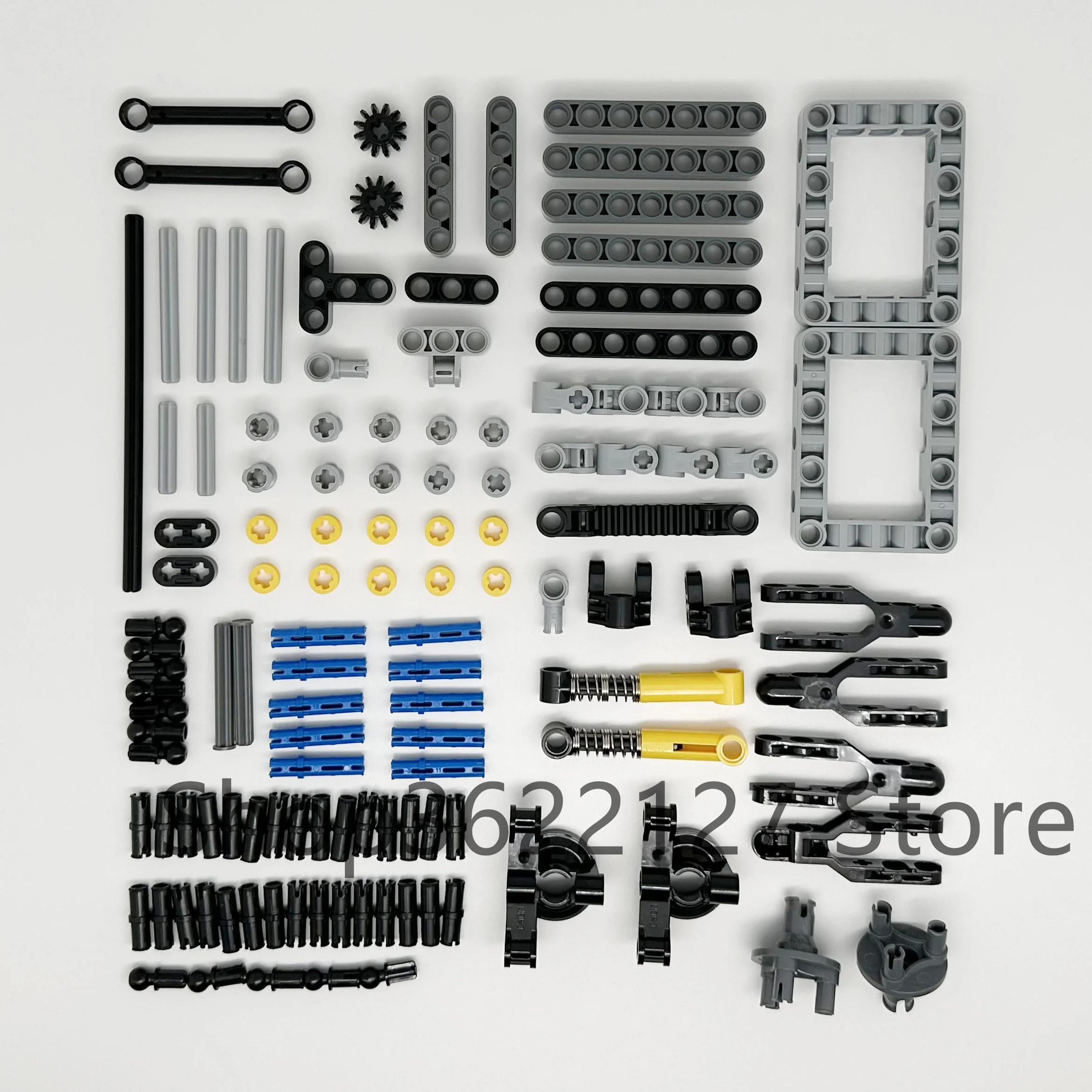 

MOC Technical Parts Gear Axle Worm Rack Conector Bulk Bricks Assembles Particles DIY Building Blocks High-tech Toy for Children