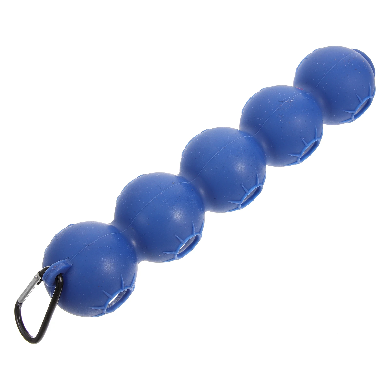 

Portable Golf Ball Holder Silicone Wear Resistant Outdoor Golfing Accessory Carabiner Clip Convenient Golf Ball Sleeve