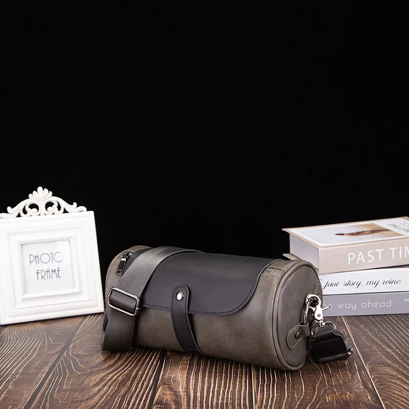 New Fashion Bucket Bag For Men Women Leather Shoulder Crossbody Bag Phone Pack Travel Causal Handbag Wallet bolsos de hombro