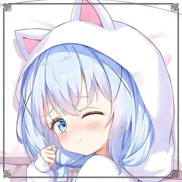 

Kafuu Chino Is The Order A Rabbit Anime Game Dakimakura Hing Body Pillowcase Cushion Otaku Bed Linings Xmas