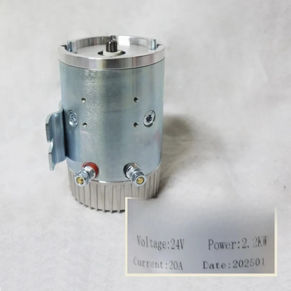 24V2200W Short time Motor Hydraulic Self dumping Power Unit DC Motor Electric Forklift Stacking Vehicle Accessories