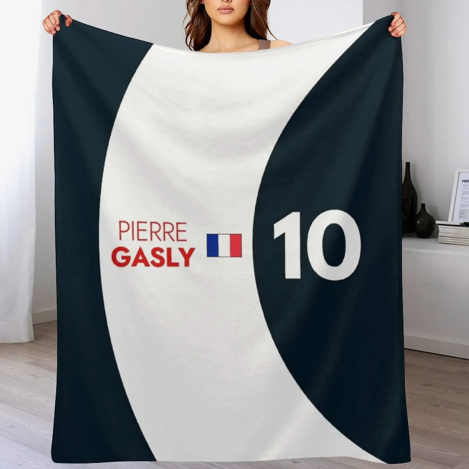 

F1 2021 - #10 Gasly Throw Blanket Blankets For Sofas wednesday Nap Thin Blankets