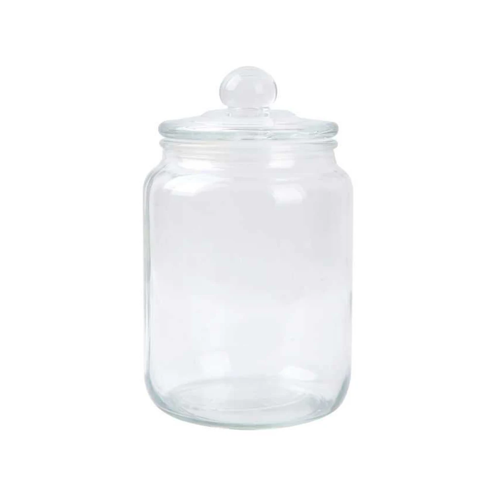 

Space-Saving Glass Bottles - Airtight Seal Pot For Kitchen Storage Transparent Dry Storage Storage Container Storage Jar