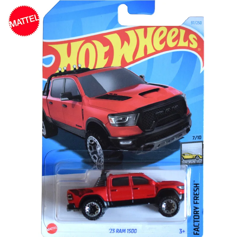 Оригинальный Mattel Hot Wheels C4982 Car 1/64 металлический литый под давлением 97/250 \'23 ОЗУ 1500 фото для мальчиков коллекция подарок на день