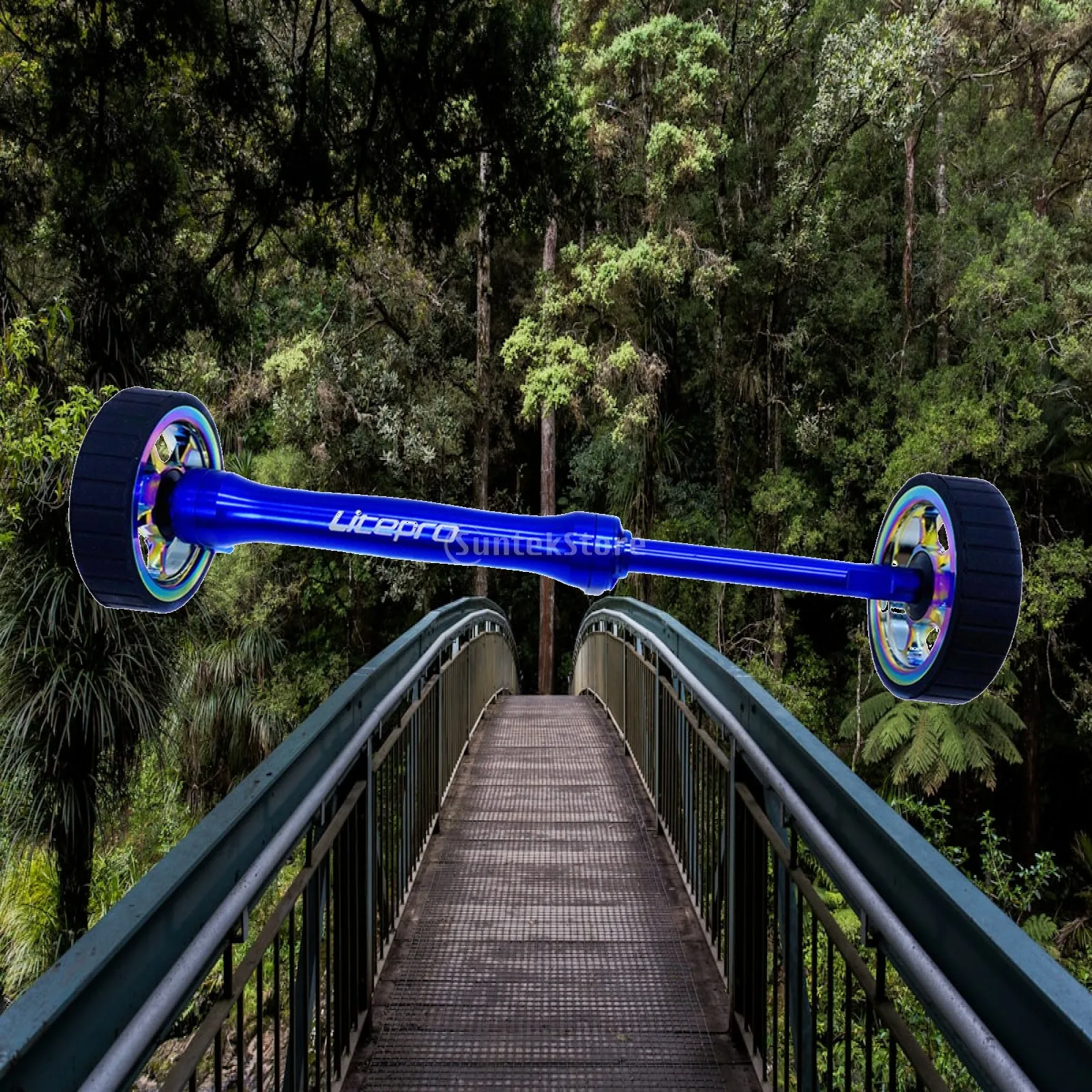 Bike Easy Wheel with Telescopic Rod for Bicycle Bar Cargo Rack
