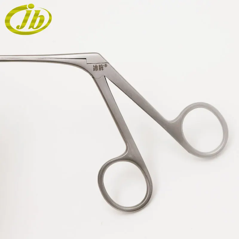 Ear hair scissors gun design 15cm nose and ear hair trimmer stainless steel surgical operating instrument