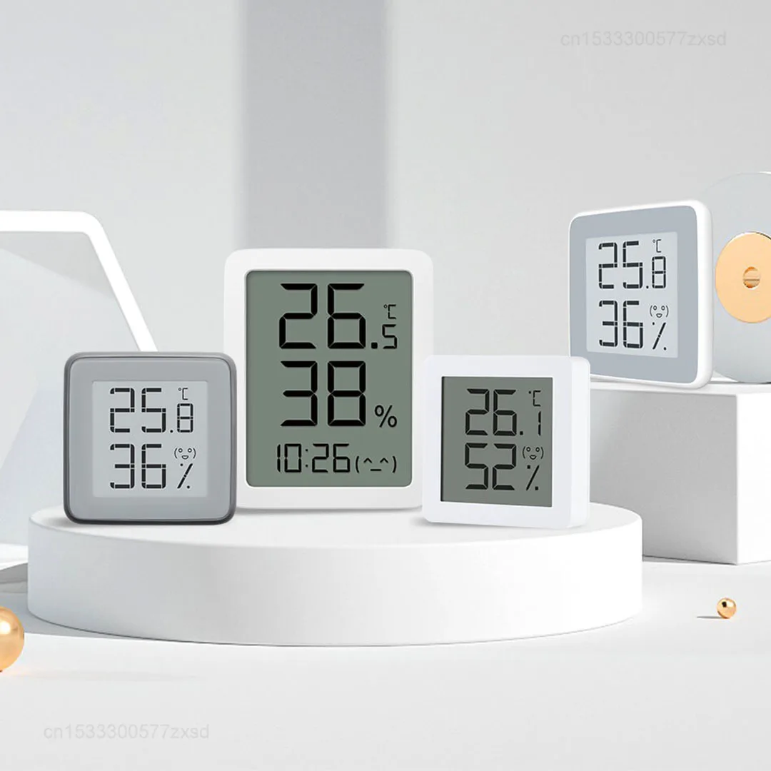 Miaomiaoce Electric Thermometer Hygrometer Digital LCD Temperature Hygrometer Meter Sensor Weather Station for Home
