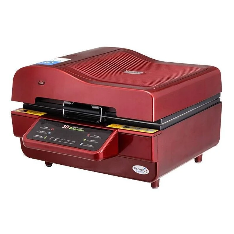 3D vacuum heat transfer machine 3D mobile phone case printing hot stamping machine