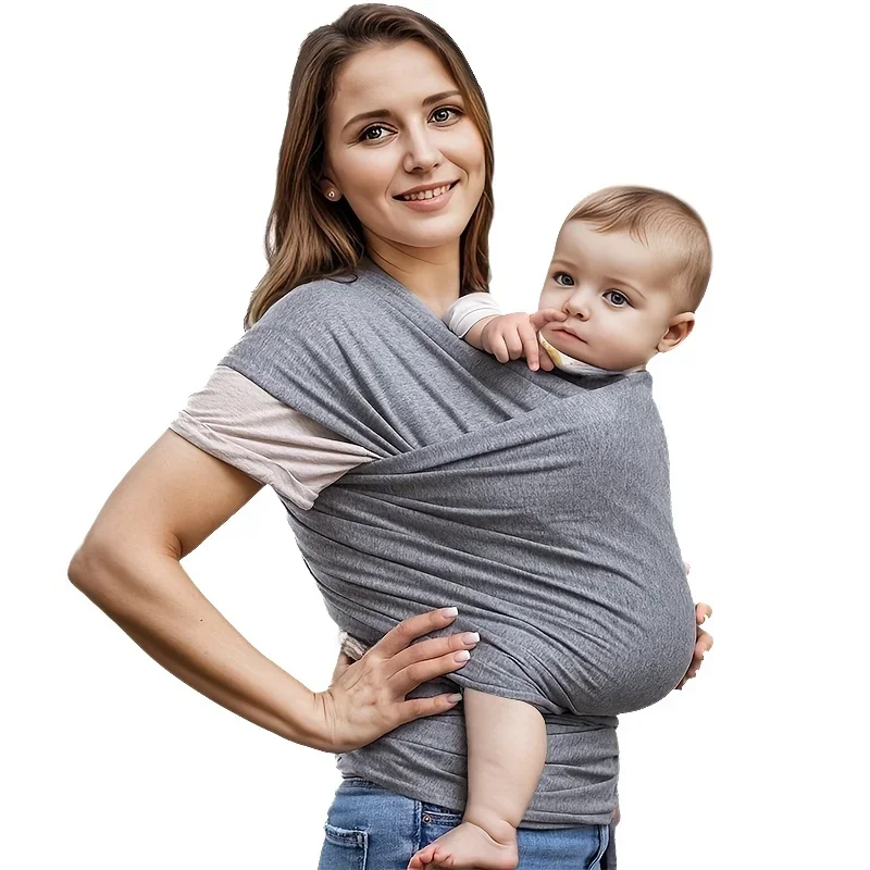 غطاء خلفي للأطفال حديثي الولادة قابل للتنفس ومضاد للانزلاق ومصمم لدعم الأرداف. إنه لا يقرص الأكتاف وأنا