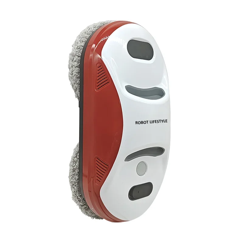 Automatic Glass washing Robotic Windows Cleaner Route Planning, Two Water Tank, Power-off Protection, Remote Control