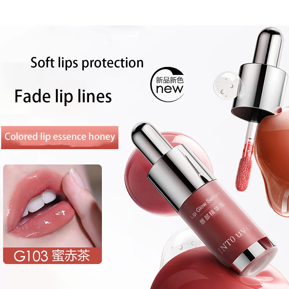 Wasser Licht Lip Öl Feuchtigkeitsspendende Glas Lip Gloss Lip Balm Lippen Pflege Weibliche Lippenstift Lip Glasur Lippen Wasserdicht Nicht Stick Tasse
