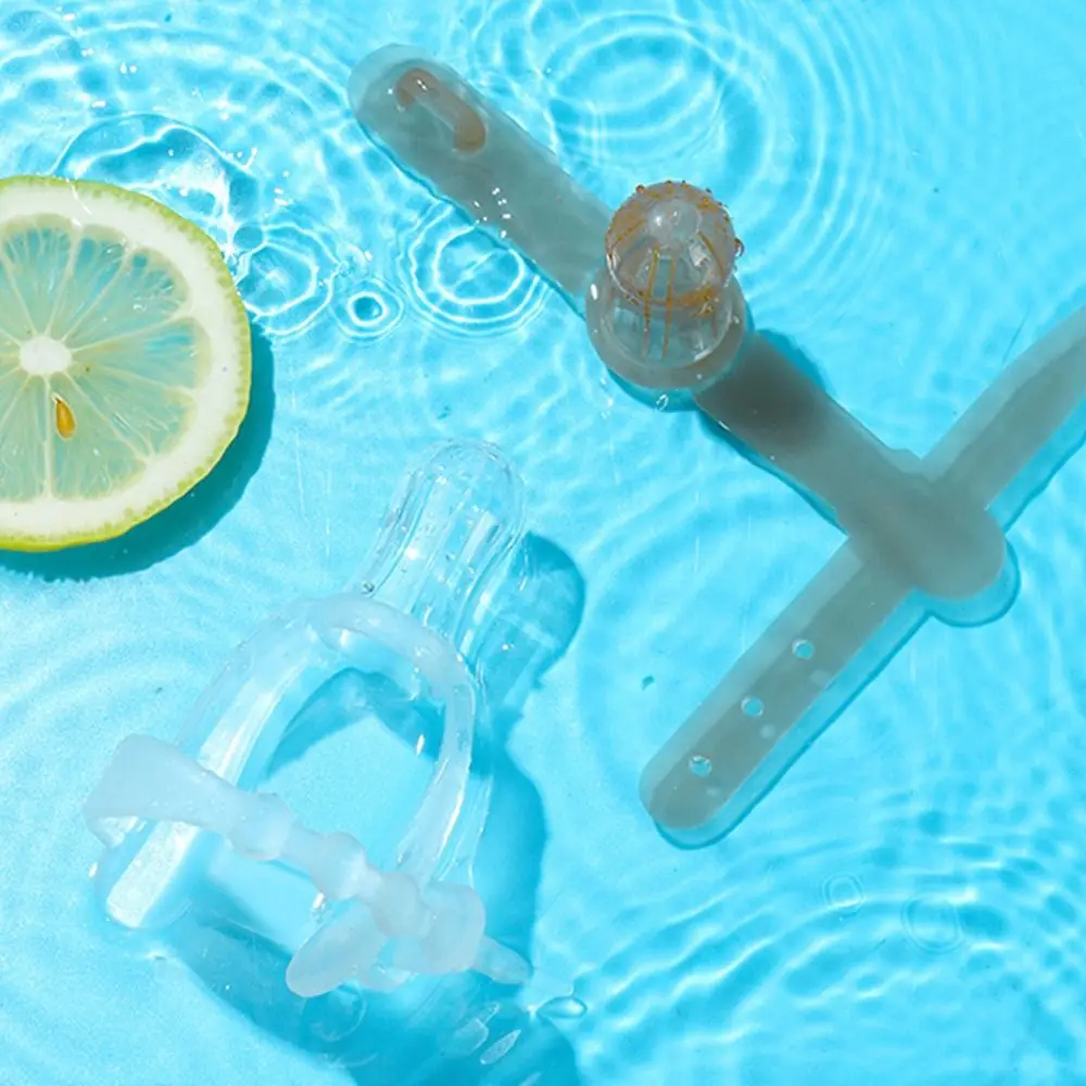 Verstelbare veiligheid Food Grade siliconen verzorgingsproduct Baby tandjes polsbandje tandjes speelgoed kind vingerbeschermer peuter kauwen