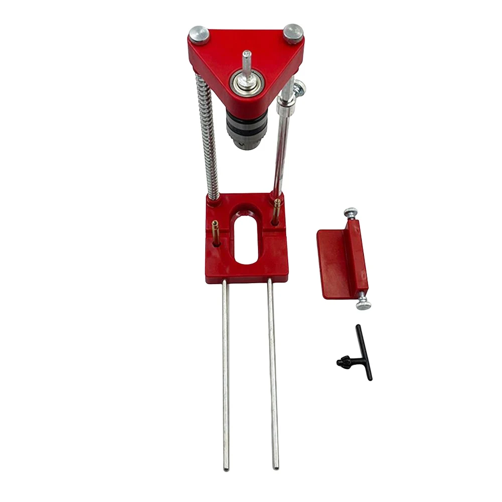 

Drill Guide Wood Locator Kit Adjustable Drilling Guide Hole Puncher Positioner Bench Drill Press Machine DIY Woodwork Tool