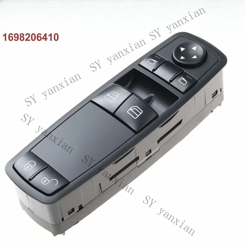SY+ NEW Master Power Window Switch 1698206410 For 05-09 Mercedes Benz W169 A170 A200