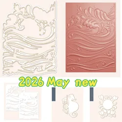 2026 New  Cutting Dies Stamps Stencil Hot foil  Scrapbook Diary Decoration Stencil Embossing Template DIY Greeting Card Handmade