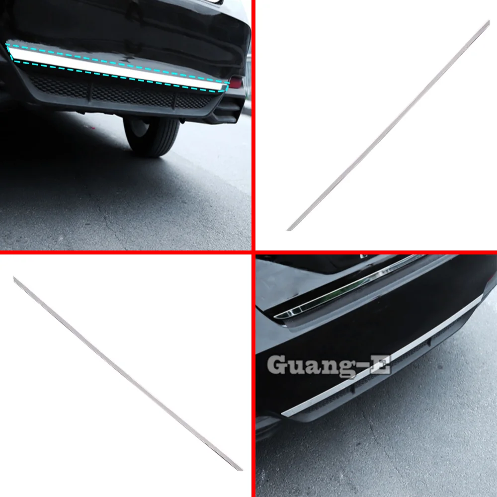 

For Toyota Avalon Xx50 2018 2019 2020 2021 2022 2023 Body Cover Protect Bumper Stainless Steel Trim Rear Back Tail Bottom Trunk