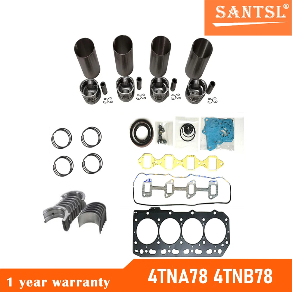 

Overhaul Rebuild Kit 4TNA78 4TNB78 For Yanmar engine FX285 FX305 FX335 Tractor Auto Parts