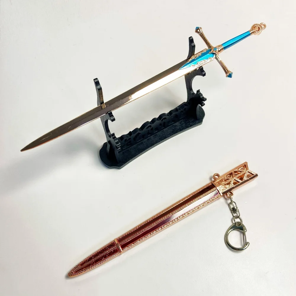 8.3inch Elden Knight's Sword Metal Katana Sword Japanse Katana Sabre Original Samurai Ninja Knife Cosplay Accessoires Prop Toy