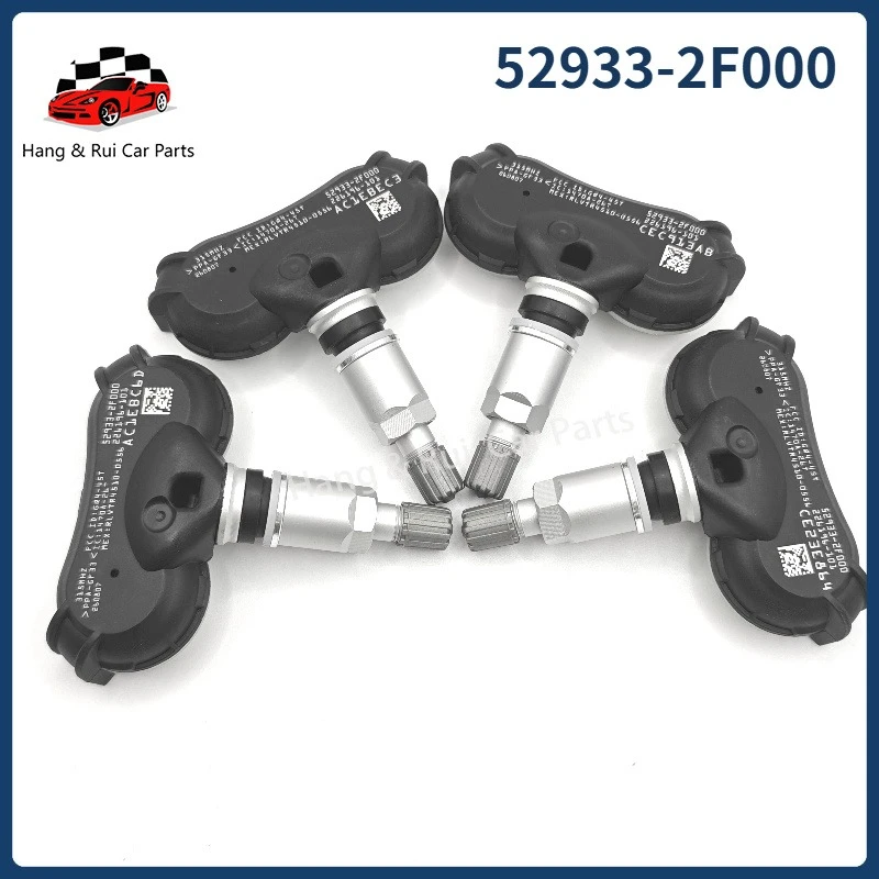 52933-2F000 529332F000 4pcs Tire Pressure Sensor for Hyundai Kia Accent Sonata Tucson Kia Rio Spectra Sportage Auto Parts
