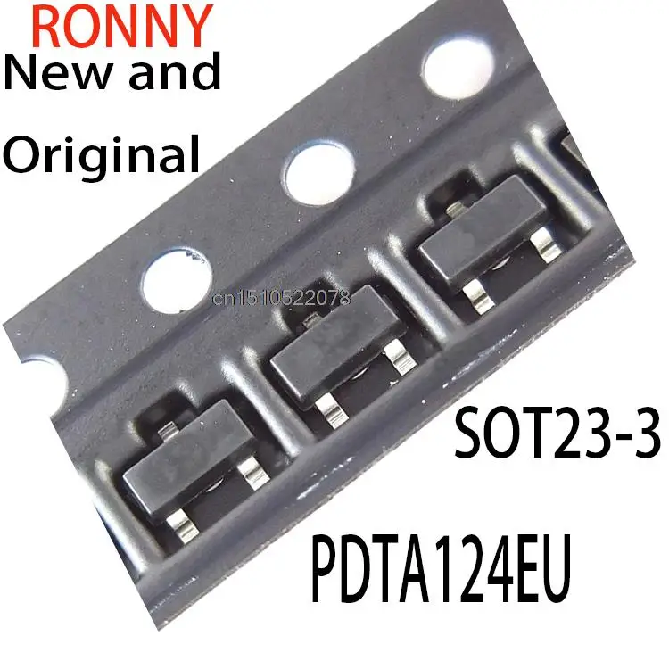 10PCS Neue und Original PDTA124 T05 sot23-3 PDTA124EU