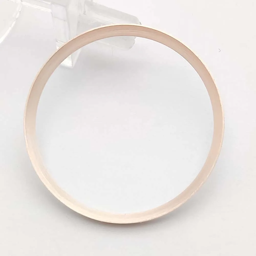 30.5 مللي متر ساعة الدائرة الداخلية الصلب القطر الداخلي 27.5 مللي متر الفصل الدائري ل SKX007 مقياس حلقة ساعة اكسسوارات