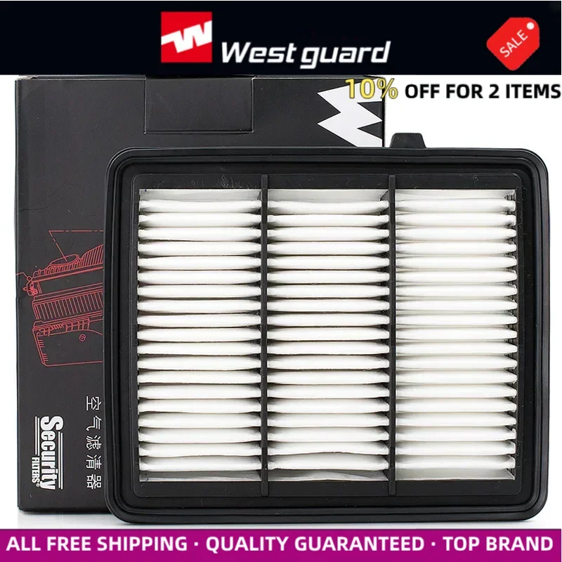 

For HONDA Accord L4 1.5L Turbo 2018-2022 WESTGUARD Air Filter MA4295 17220-6A0-A00 172206A0A00 CA12290 C20037 LX4824