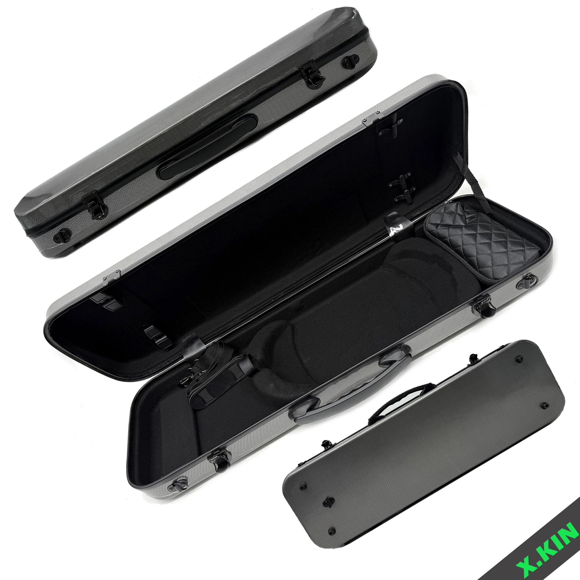 

Violin Case Pc Material Bubble Wrap and Drop Resistant Suitable for 4/4 Violin