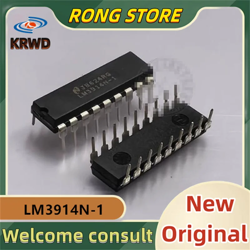 

2PCS LM3914N-1 New original LM3914N LM3914 DIP-18
