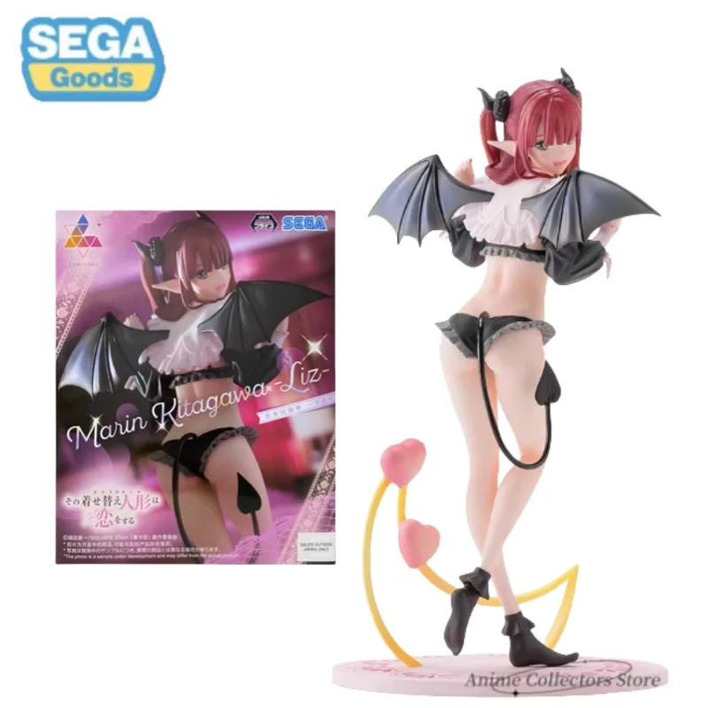In Stock Original SEGA Luminasta My Dress-Up Darling Kitagawa Marin Leeds Form PVC Anime Figure Action  Model Toys Gift