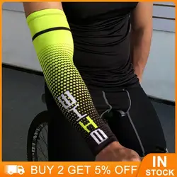 Manchons de bras de Sport à séchage rapide, protection UV, Support de coude, chauffe-bras, Fitness, cyclisme, 1 pièce