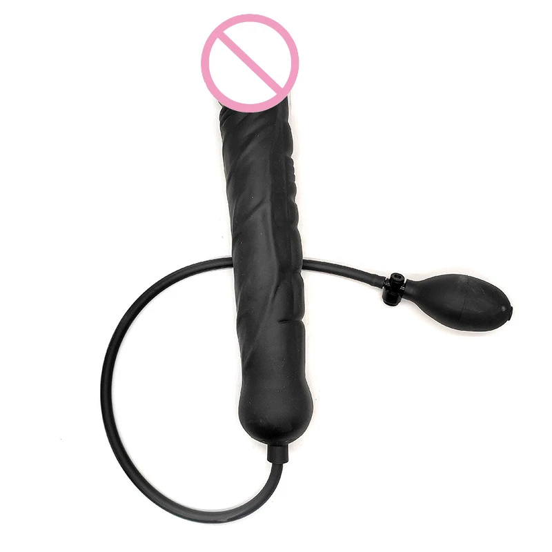 Inflatable Big Dildo Butt Plug Vagina And Anus Expansion Masturbator Prostate Stimulation Massage Anal Plug Couple Anal Sex Tool