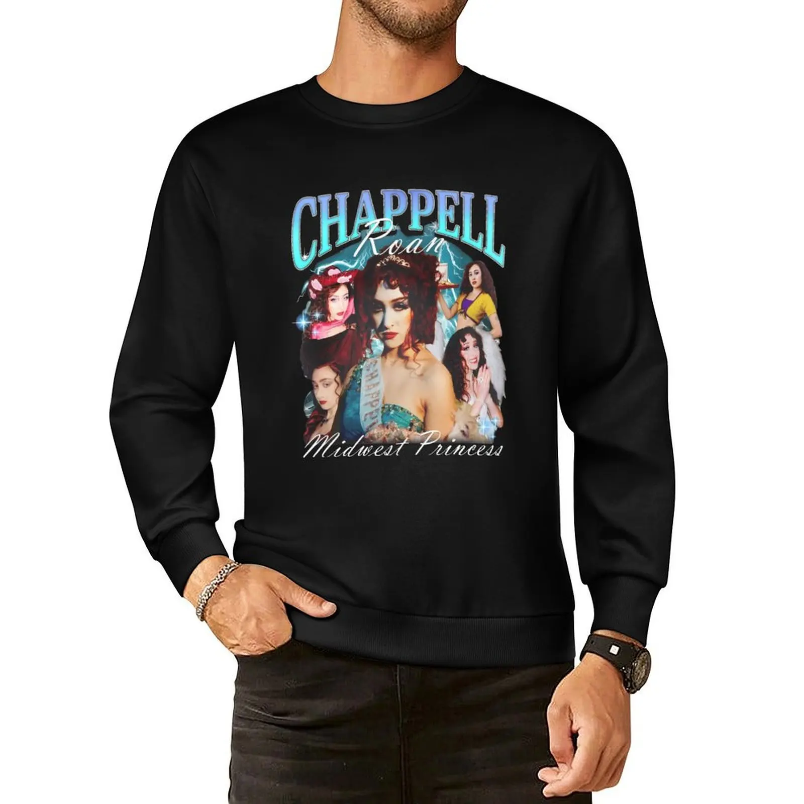 

Chappell Roan Midwest Princess Retro Pullover Hoodie men's clothing hooded shirt hooded sweatshirts