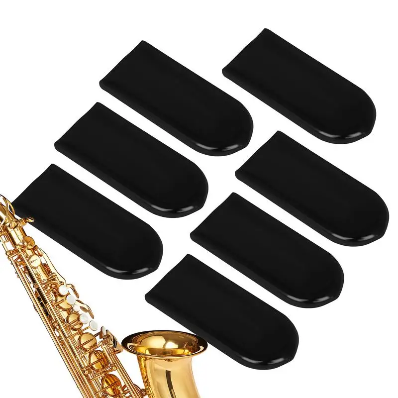 Sax Cushion Pad 7-Piece Saxophone Thumb Pads Alto Sax Accessories Soft Sax Finger Supports Instruments Accessories Saxophone