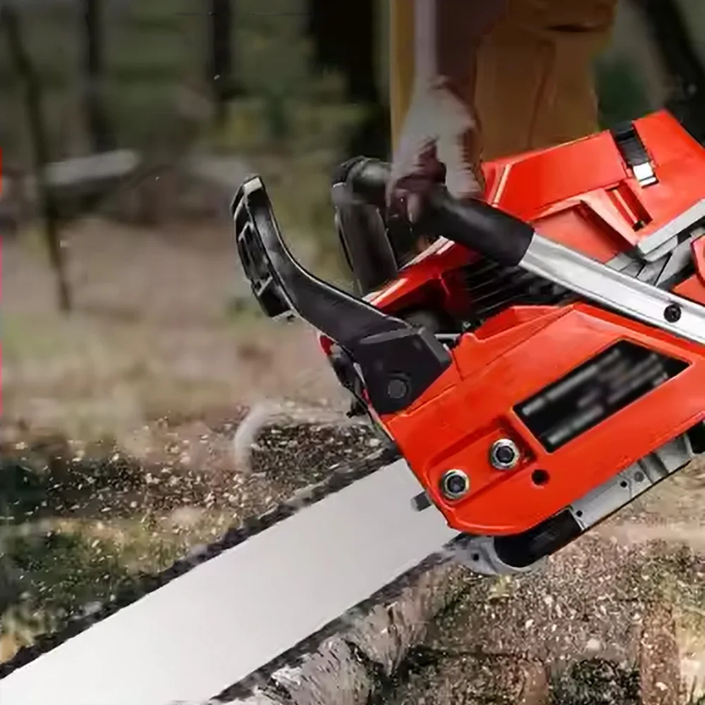 Customized Industrial DIY 20-Inch Pole Chainsaw Wood Cutting Machine 18.3cc Petrol Tree Saw for Professional Garden Use