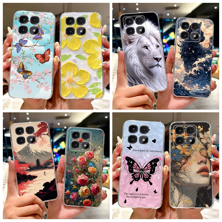 For Xiaomi 14T Pro Case Popular Fashion Painted Cover Soft Silicone Slim Phone Case For Xiaomi Mi 14T Pro Mi14T 5G Fundas Bumper
