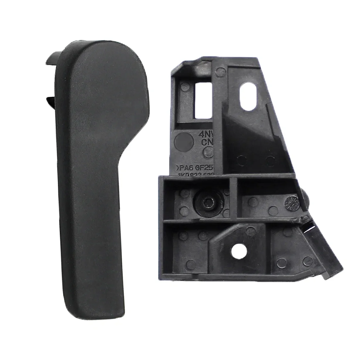 

GEFENSI 1 шт. черный левый ручка капота, кронштейн для VW Golf 5 6 Jetta Passat B6 B7 CC Scirocco EOS 1KD823633A 1J18