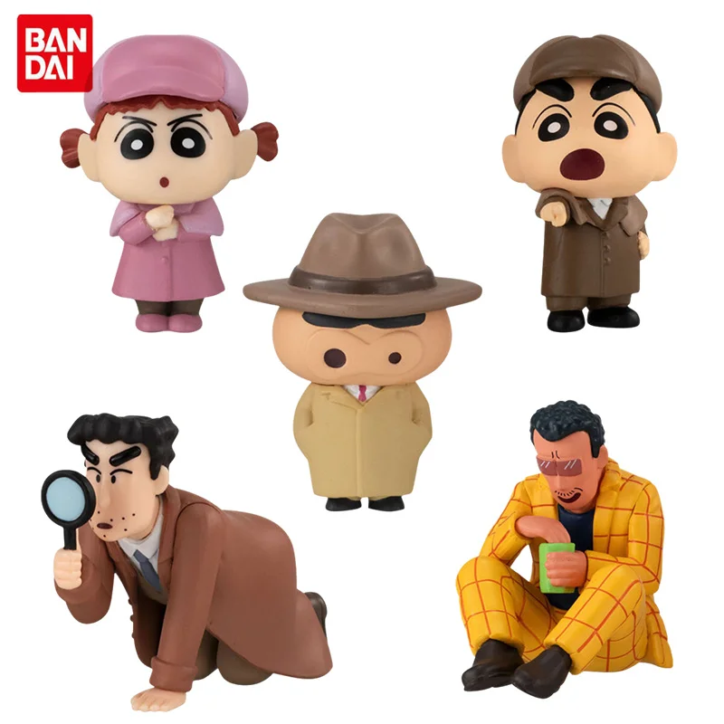 

Оригинальный карандаш Шин-тян, детективная игрушка Гашапон Nohara Хироши Сакура Нене Такакура Бун, капсульная игрушка, экшн-фигурка, модель