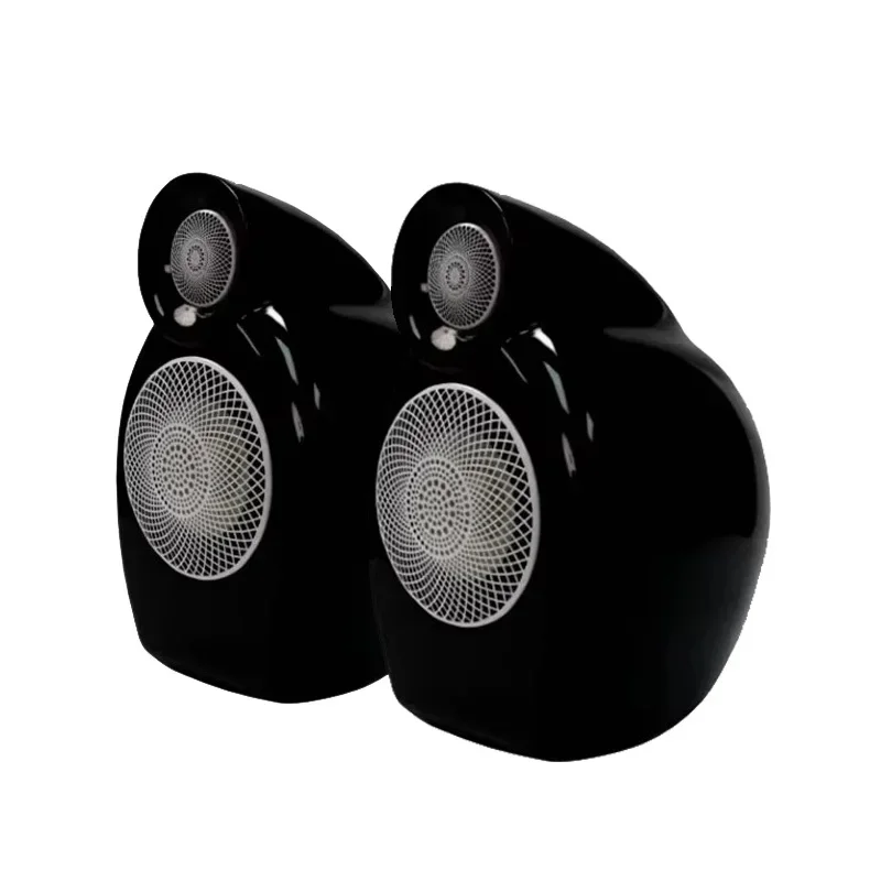 Custom Styles-Xmsj-C-5 Hearing No.2 Floor Speaker Bookshelf Speaker Resin Wooden Case Active / Passive Battery Lossless