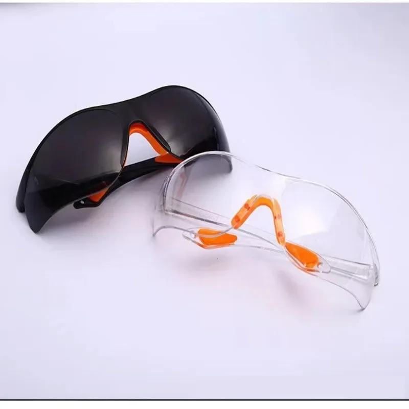 Goggles Industrial Labor Protective Eyewear Impact Resistant Sandproof Dustproof Lab Transparent Riding Goggles Convenient