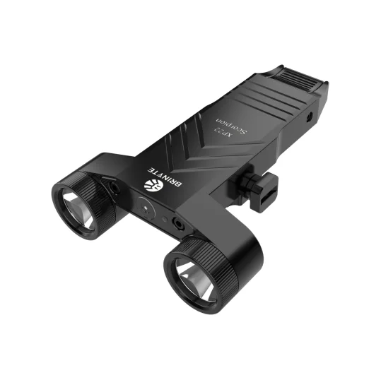 

Brinyte High Quality Double Heads Gun Light Instantaneous Lighting Tactical Linternas Flashlights Torches