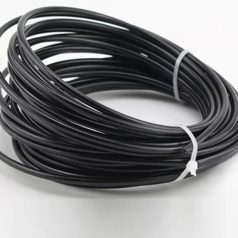

1-10m 1/1.2/1.5/2/3/4/5/6mm Black PVC Coated Steel Wire 304 Stainless Steel Stranded Soft Cable Rope for Clothesline DIY