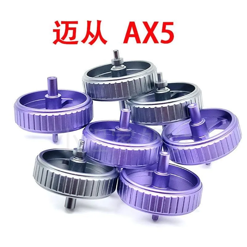 AX5 마우스 휠 소음 감소 알루미늄 합금 금속 마우스 롤러 사용자 정의 음소거 마우스 휠 수리 교체 부품 액세서리