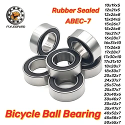 4Pcs 6800 6801 6802 6803 6804 6805 6806 6900 6901 6902 6903 30407 24377 -2RS Thin Wall Rubber Sealed Deep Groove Ball Bearings