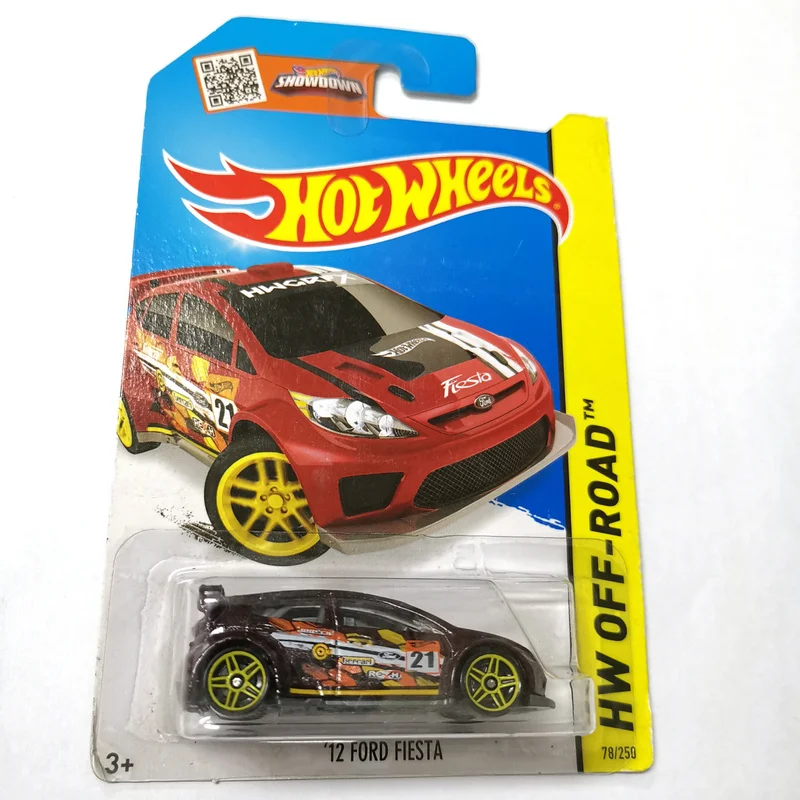 2015-78 HOT WHEELS 1:64 12 FORD FIESTA  diecast car model gifts