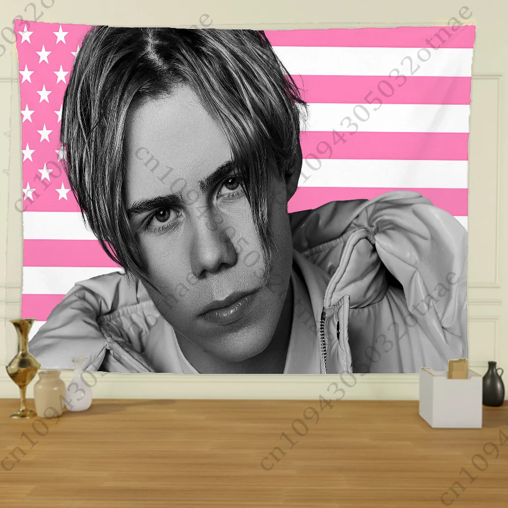 K-Kid Laroi العلم الأمريكي نسيج الإبداعية نمط صور غرفة المعيشة جدار الفن نسيج ديكور حفلة في الهواء الطلق تزيين لافتات #4