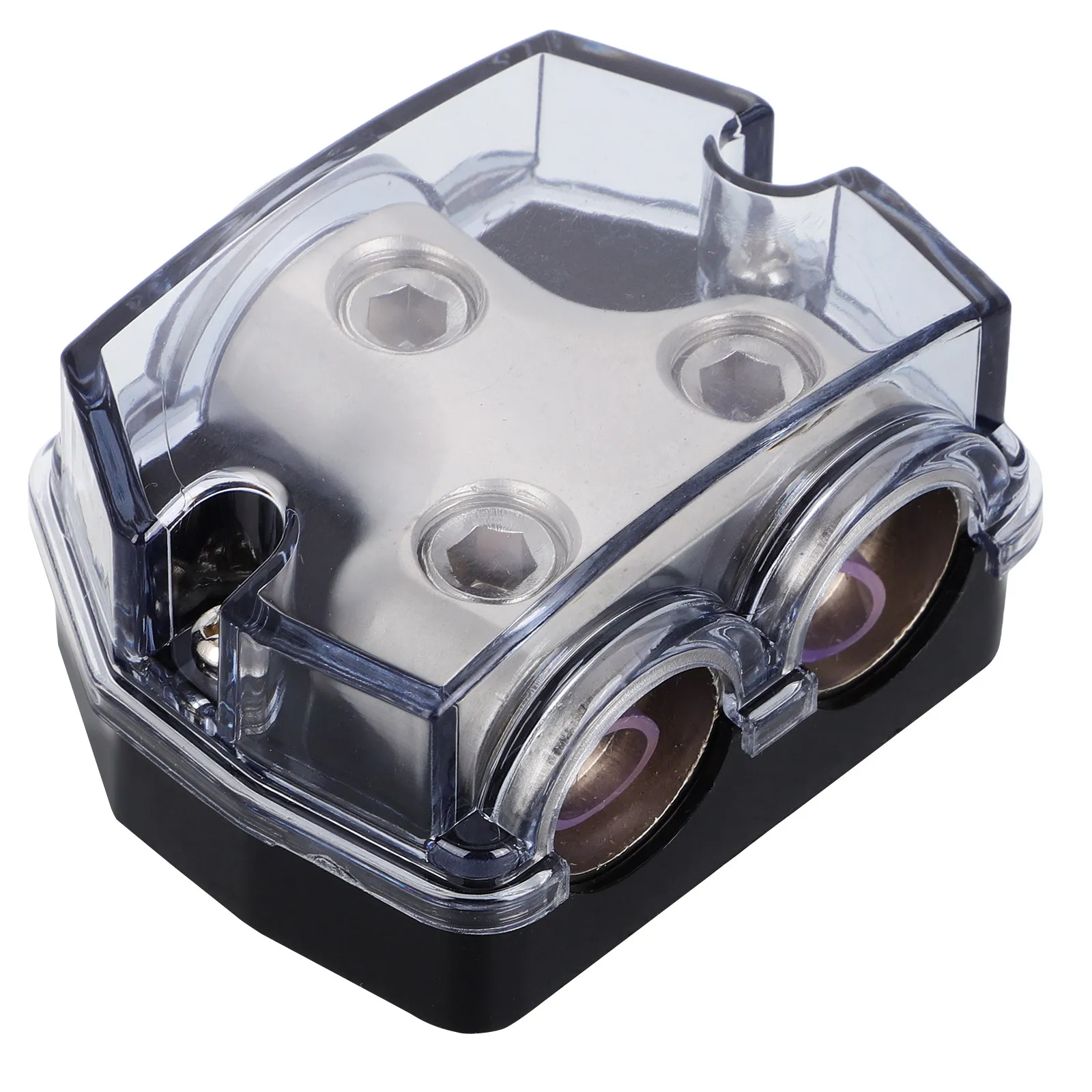 Car Audio Power Distribution Block Dual Splitter 2 Way Amp Distribution Block Amplifier Circuit Protector Stable Power